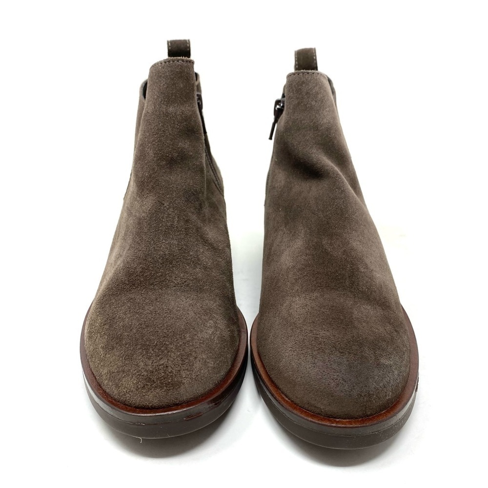 Clarks Women's Memi Zip Ankle BootTaupe Suede - Picture 3 of 7